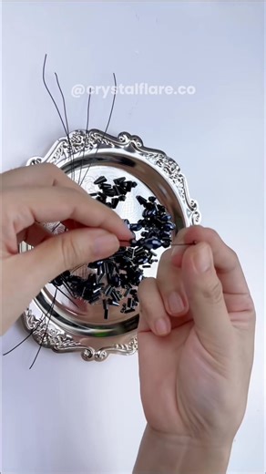 58K views · 1.7K reactions | ✨ Make the black widow spider suncatcher with me ️ Full tutorial on my YouTube & DIY kits available on Etsy — link in bio ️ #Blackwidow #spider #halloweendecor #Suncatcher #DIY #diyproject #Handmade #CrystalFlare | Crystal Flare | Facebook