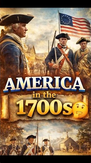 “America in the 1700s 🇺🇸” ||“Life in America 300 Years Ago 😳 ?