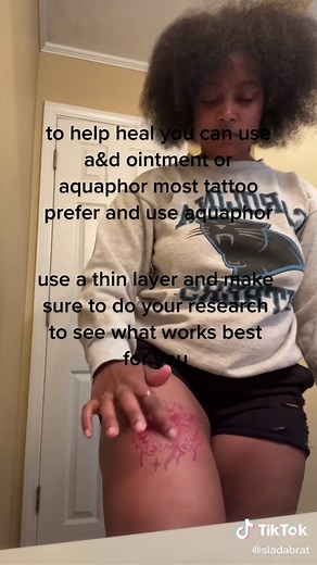 #tattooreveal #tattoobandage #redink #adointment | tatto