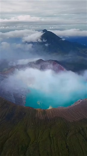 This Volcano Glows Blue at Night — And It's Toxic 😳