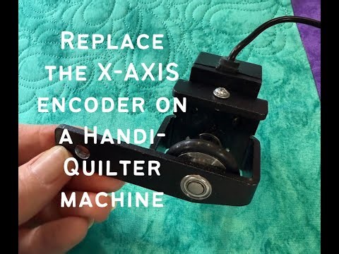 Replacing an ENCODER on a Handi Quilter Longarm #handiquilter #longarm #encoder