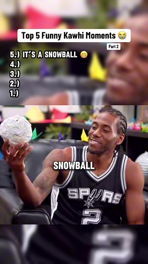 Top 5 Funny Kawhi Leonard Moments Part 2