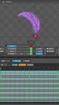 Feather Animation | Soft & Flowing Motion Test 🪶 #spine2d #animationtechnique #art #hitboxanimations