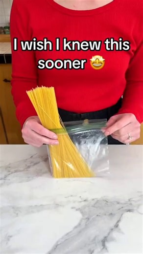Great hack for storing tall items