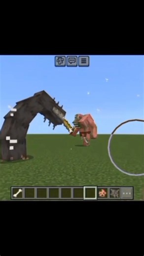 Mutated evoker fangs 🐛 vs Mutant pigman🐖🐷 #minecraft #evokerfangs#mutantpigman#shorts