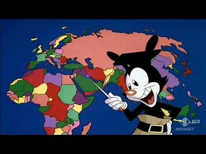 ‪@DeuteriumtheSentientMattress‬'s Yakko's World but animated