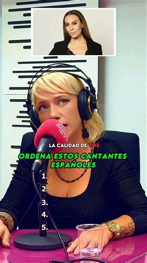 ORDENA estos ARTISTAS españoles de mejor a peor 🎤 #musica #artistas #ordena #viral @noaperseidas