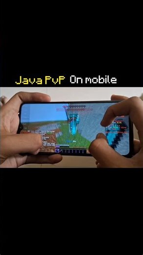 🚀Playing Java edition for 2 month in Mobile 🔥 #minecraft #minecraftpe #minecraftpvp