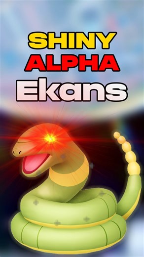 Shiny Alpha Ekans Mega Dimension DLC 💀💀 #pokemonlegendsza #legendsza #shinyalpha #pokemon | BlevinsPlays