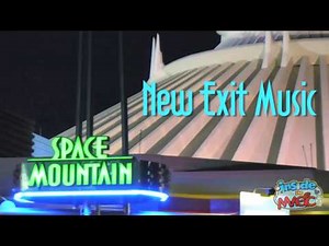 Space Mountain new on-ride music at Walt Disney World's Magic Kingdom - Full Ride