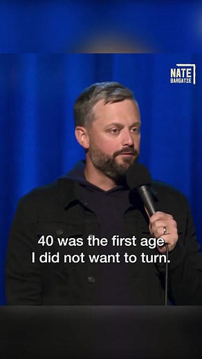 Nate Bargatze Reflects on Turning 40: The Age of Realizations