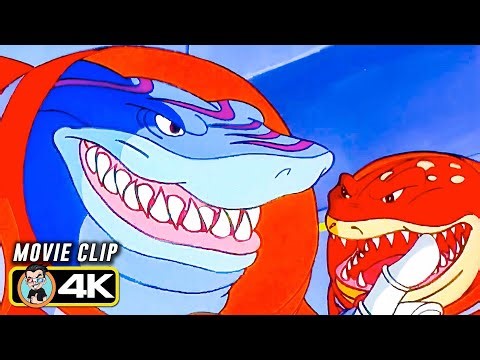 Peak 90s Cartoon Energy 🦈🚀 | STREET SHARKS in Space!
