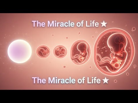 Pregnancy Week by Week (3D Animation) 🎬🌟