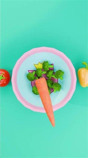 Let’s Eat Our Veggies 🥦 #HealthyHabits #nurseryrhymes #kidscartoons #cocomelon