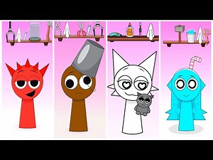 OH NO! HELP! 😱 RADDY 🆚 BRUD 🆚 WENDA 🆚 AQUA | Sprunki Incredibox