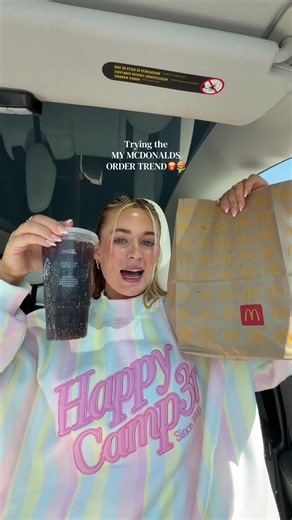 My Mcdonald’s Order Trend🍟🍔 I have a hard time branching out so this was good for me👏🏼👏🏼 i wanna try it at taco bell next🌮 #mymcdonaldsorder #mcdonalds #mcdonaldsorder #mcdonaldsordertrend