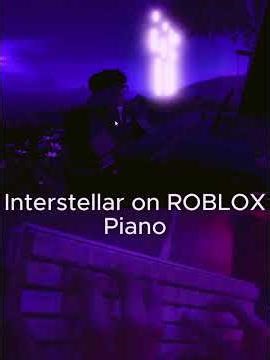 Interstellar On Roblox Piano With HANDCAM!