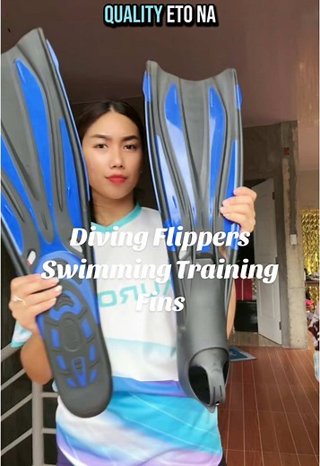 Diving Flippers Swimming Training Fins Underwater Scuba Snorkeling Flippers #divingfins #swimmingfins #fins #divingflippers #trainingfins #snorkeling #flippers #budol #freedive #freediver #freediving #freedivinggirl #tiktokbudol