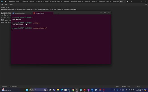 Autodock GPU 分子对接 GPU 对接加速工具 使用教程
