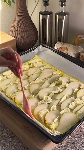Blätterteig mit Birne