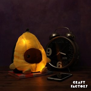 64K views · 225 reactions | Say goodbye to boring night lights and hello to this adorable DIY plushie night light! 殺 | Craft Factory | Facebook