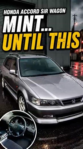 This Honda Accord SiR Wagon Looked Mint… Until We Checked It
