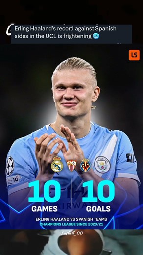 Can he score against Real Madrid tonight? 👀😎 #realmadrid #mancity #halland