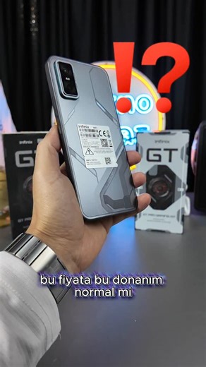 Tekno Muaz on Instagram: "🤔 Bu fiyata bu donanım normal mi? Bir dur, bak. 📱 Infinix GT 30 Pro 5G (12+12 / 512 GB) 💸 16.070 ₺ ⚡ 144Hz AMOLED ekran → akıcı, net, keyifli 🚀 Dimensity 8350 (4nm) → güçlü ve dengeli 💾 LPDDR5X RAM + UFS 4.0 → aç, çık, geri gir… bekletmez 🔋 5500 mAh pil → günü rahat çıkarır ⚡ 45W şarj → hızlı, dengeli 📸 108 MP kamera → net çekim, işini görür 📶 NFC aktif • 🌍 Global 🔄 Yazılım kayıtlı → güncelleme & sıfırlama açık 💧 IPX4 / IP6X → günlük kullanımda yeterli Bu tel