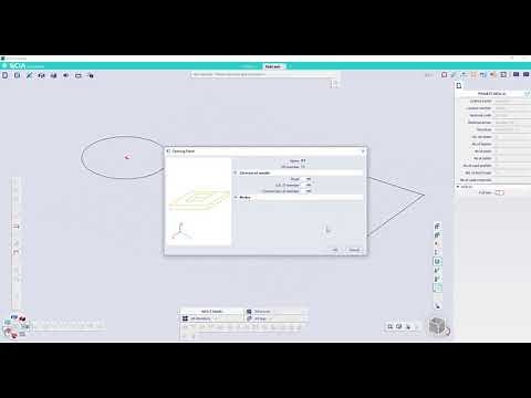 [EN] Inputting a plate in SCIA Engineer