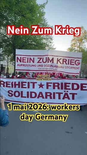 1 mai 2026: workers day Germany 🇩🇪 #berlin #labour day, #mayday, #germany #labourday #1mai #may1