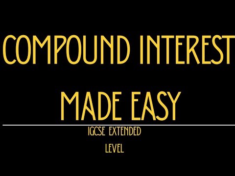 COMPOUND INTEREST MADE CLEAR- part 1