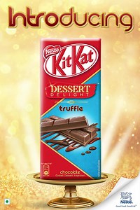 1.8M views · 84K reactions | There’s a NEW dessert in town! Introducing the all new KIT KAT Dessert Delight. Dessert inspired experiences available in Truffle and Choco pudding variants. Your breaks are never going to be the same again. So why don’t you, have a #DessertBreak have a KIT KAT. | KitKat | Facebook