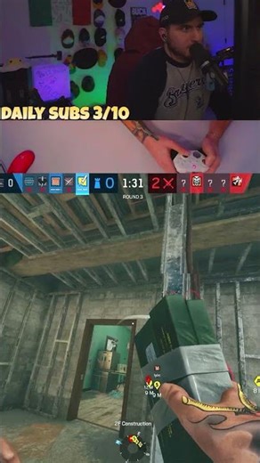 CHAMP FRAG CLUTCH! #shorts #hamcheese #siege