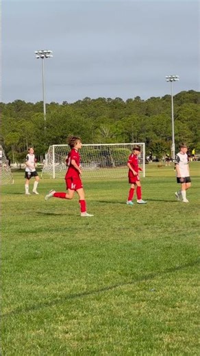 Soccer Kick-off: CCFCY vs Coast Black Goal Attempt! #shorts