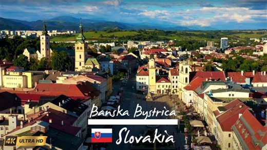 Explore Banská Bystrica , Slovakia | 4K Walking Tour Through a Historic European Gem | Razvan Teodorescu