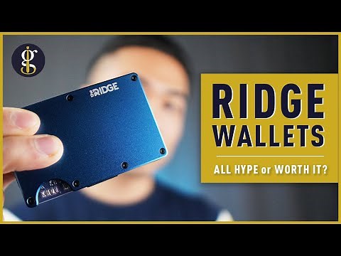 The World's Most Popular Minimalist Wallet 🤔 Ridge Review (All Hype or Worth It?)