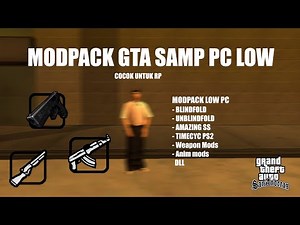 MODPACK LOW PC GTA SAMP