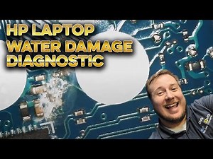 HP Laptop Water Damage Diagnostic