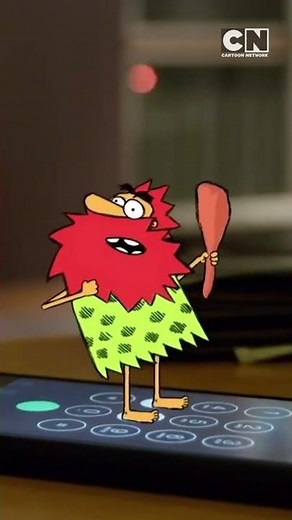 Caveman Breakdancing | Sketchy Show on Cartoon Network Asia #shorts