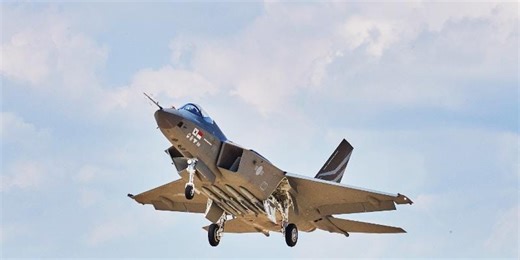 Korea’s First Fighter Jet the KF-21 "Hawk" Makes Its Maiden Flight