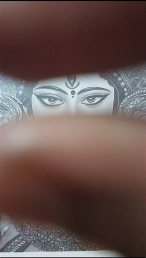 durga maa ❤️🙏 #art #youtubeshorts #shortsfeed #navratrispecial