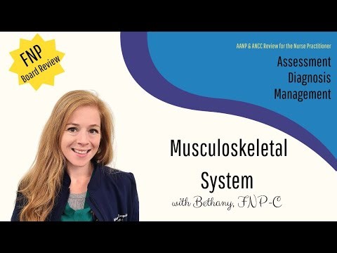 Musculoskeletal Review Family Nurse Practitioner