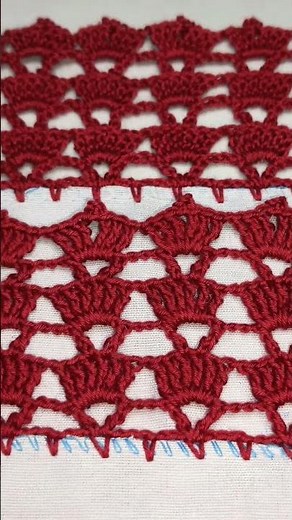 🌻🌻increíble orilla para servilleta fácil y sencilla❤️❤️tejida a crochet 🌺