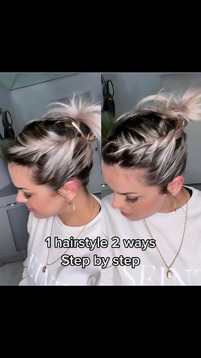 Short Hairstyle Tutorial: Easy Updos for Dirty Hair