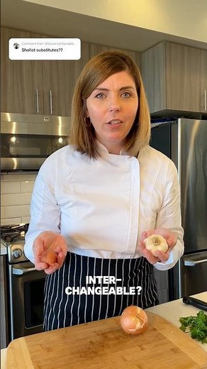 If you don’t have shallots, you can substitute with onion or garlic! #shallot #cookingtips #cooking