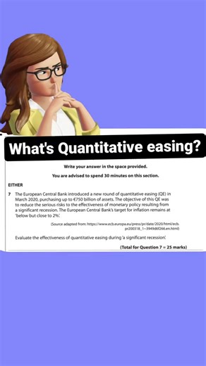 A Level Economics: Understanding Quantitative Easing