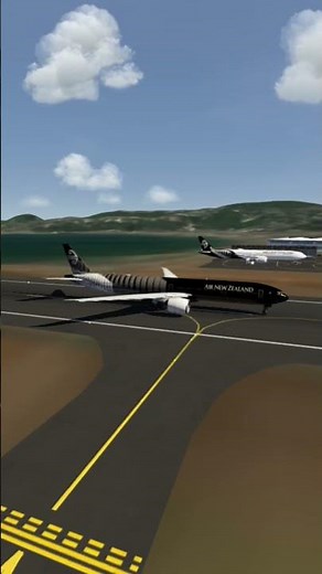 Aerofly FS Global | Takeoff at Wellington | Boeing B777-300ER | Air New Zealand