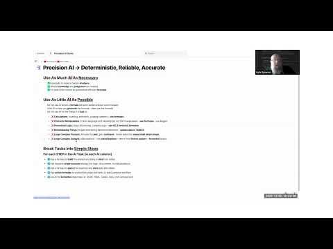 Precision AI = Deterministic LLM (No Hallucinations)