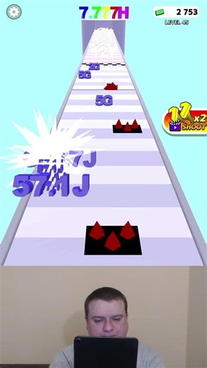 Number Merge Run : Shooting ❗Level 45❗#shorts #games #NumberMergeRun