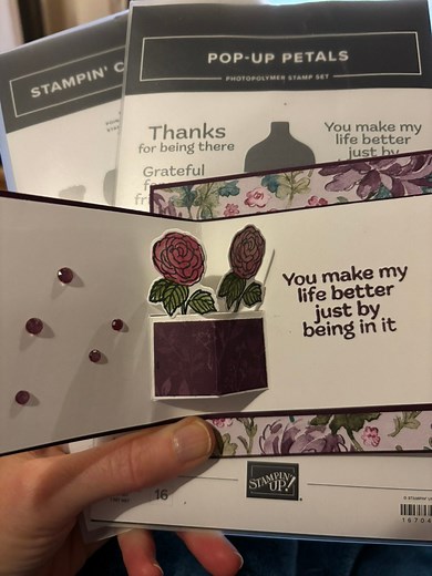 167K views · 2.6K reactions | Check out this fun card featuring the Pop-Up Petals Bundle! I share lots of creative card-making ideas — be sure to follow for more inspiration! #stampinup #funfolds #handmade #diy | The West Coast Papercrafter | Facebook